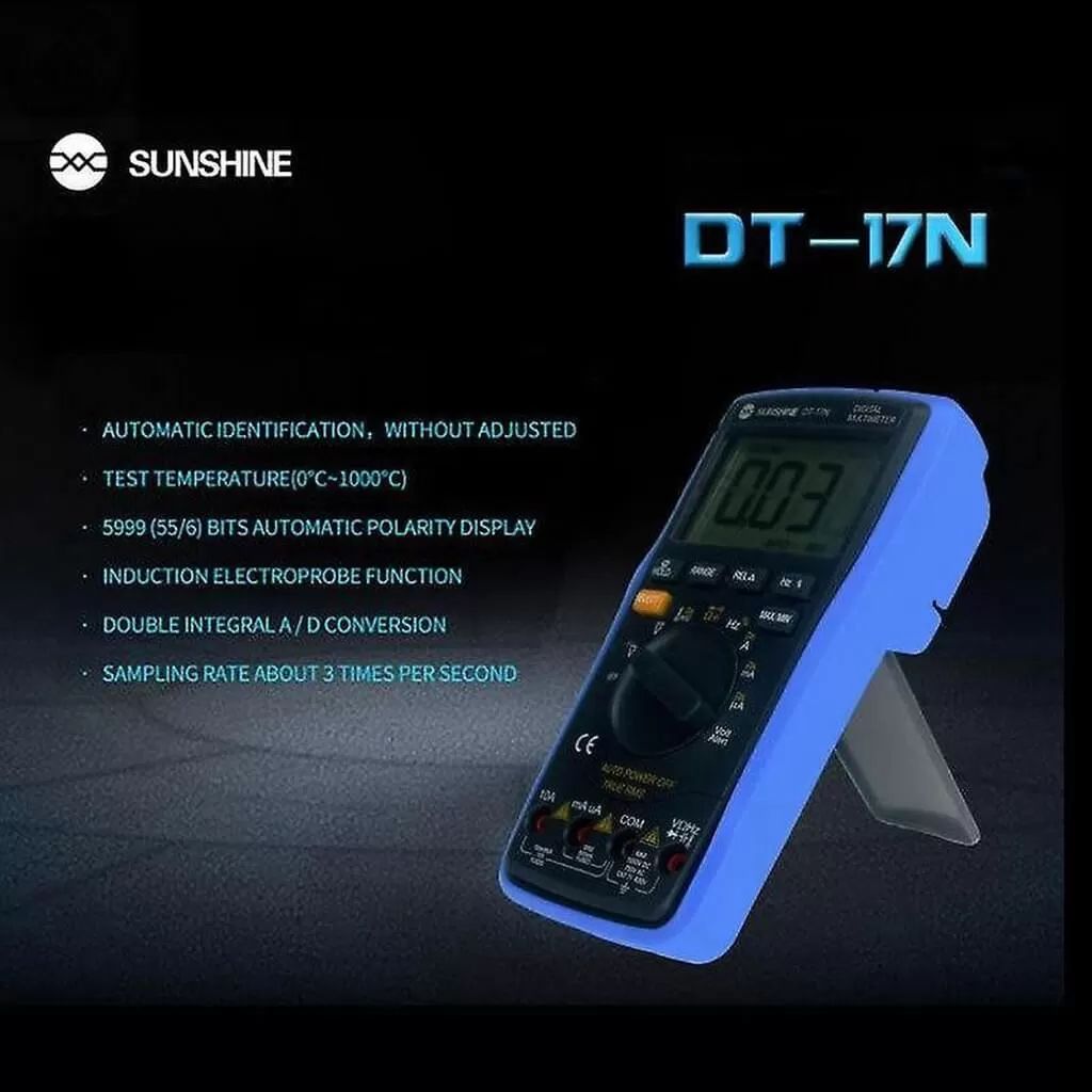 Sunshine DT-17N Dijital Multimetre Otomatik Ölçü Aleti