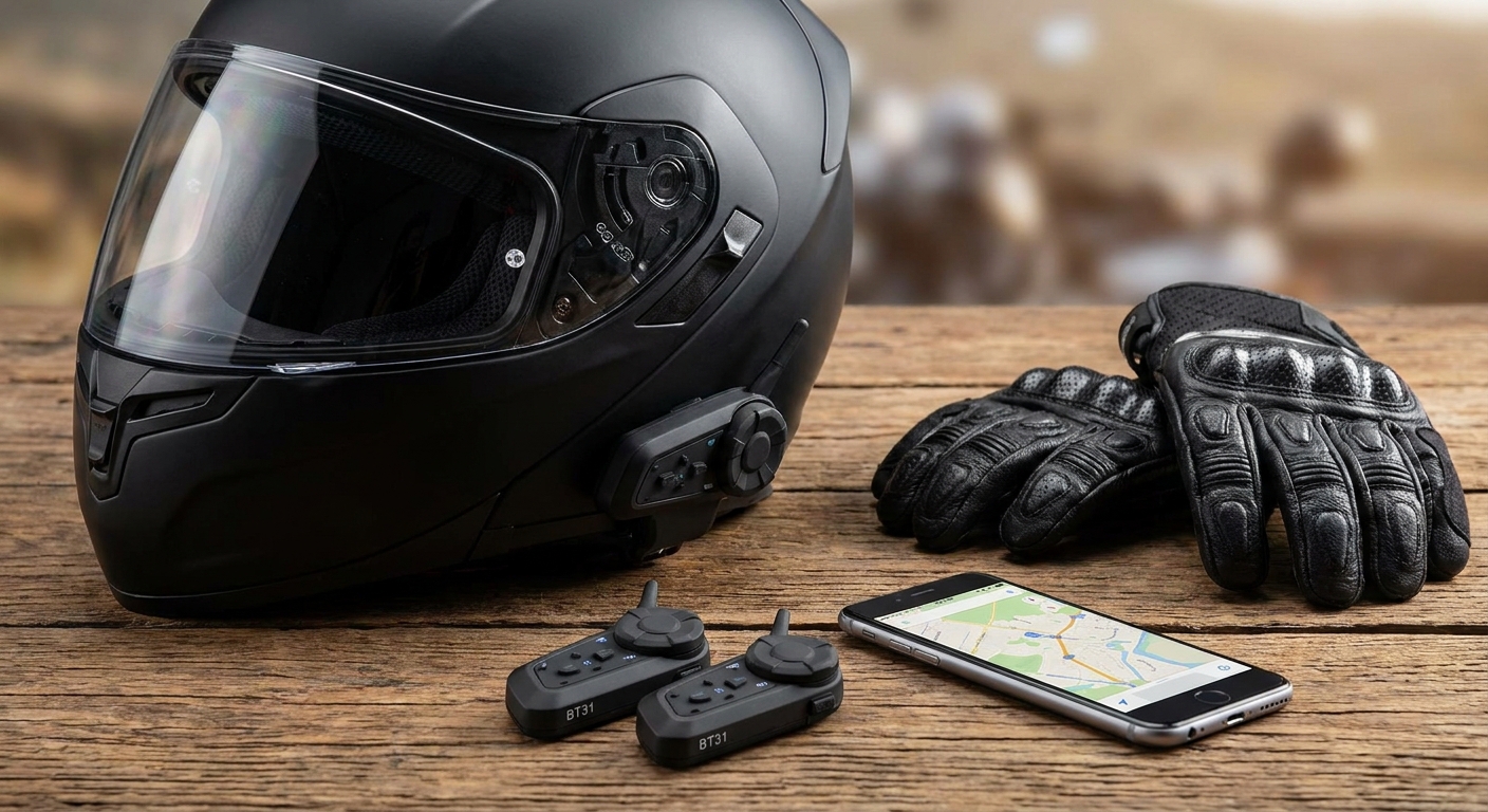 BT31 İnterkom ve Motosiklet Kask Kulaklığı Seçenekleri