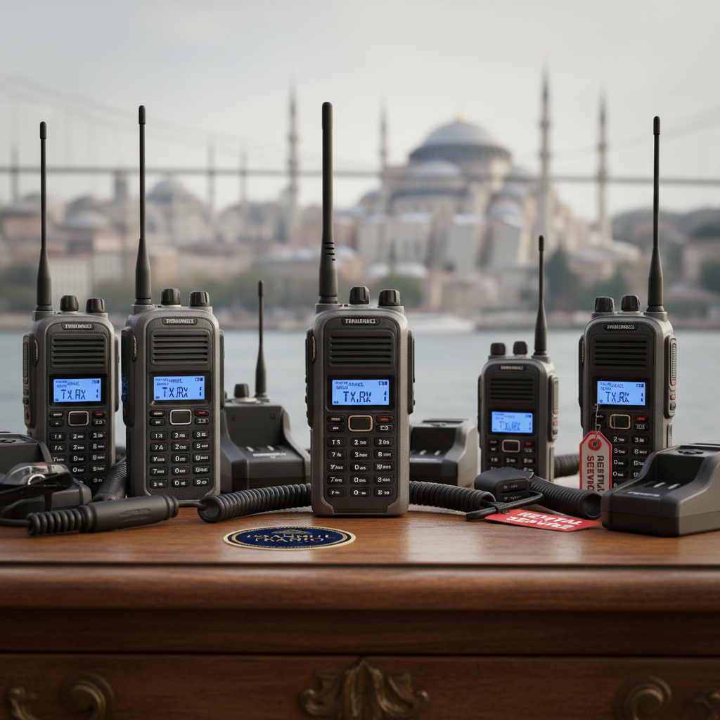 İstanbul'da Profesyonel Telsiz: Kesintisiz İletişim Çözümleri