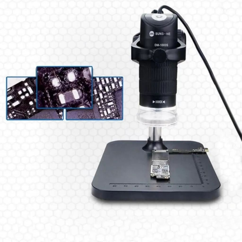 1000X Dijital Usb Mikroskop Ledli Standlı Kalibre Ölçümlü DM1000S