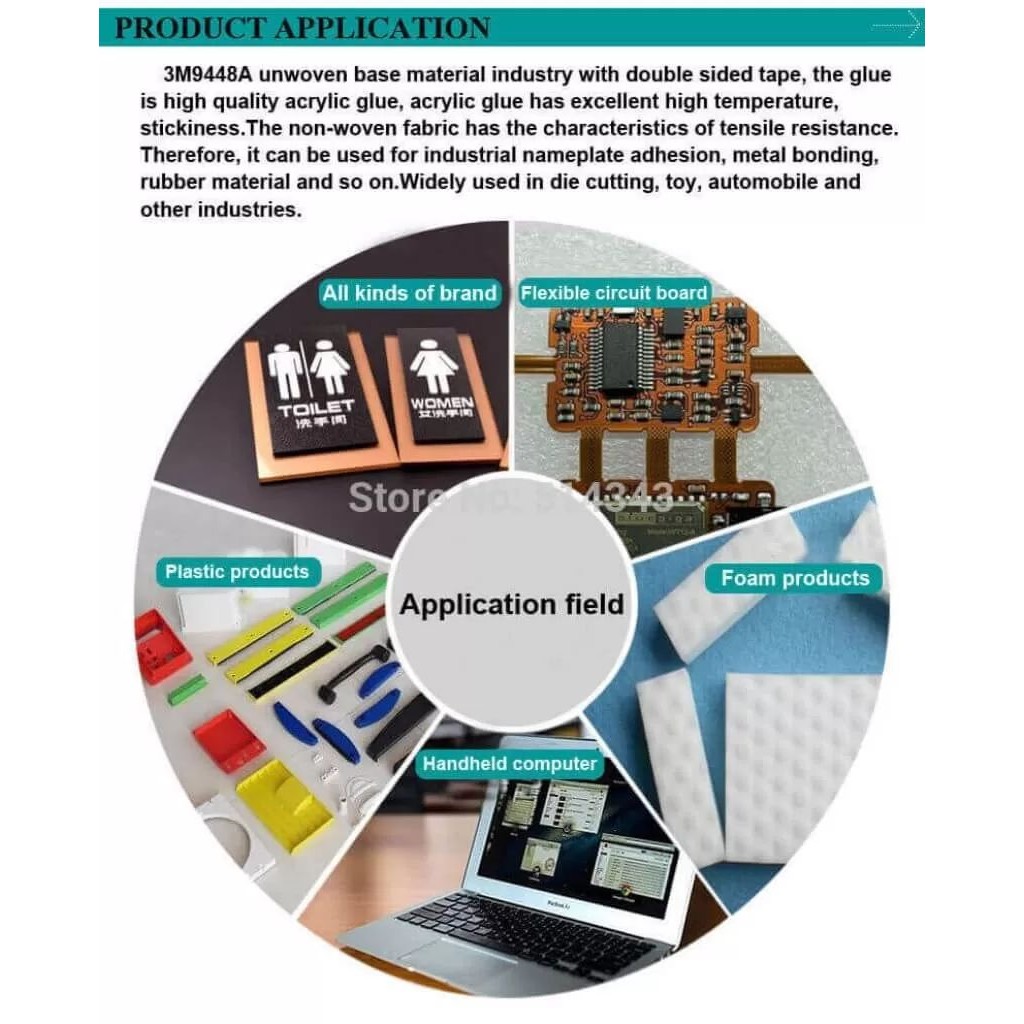 10mm/50mt ŞEFFAF Çift Taraflı Bant, Telefon Tablet Ekran Cam Kasa Kapak Pil Tamir Bantı