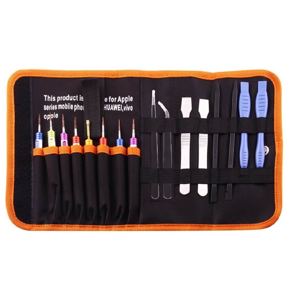 16lı iPhone iPad Mac Onarım Cımbız Spatula Tools Tornavida Seti 1090
