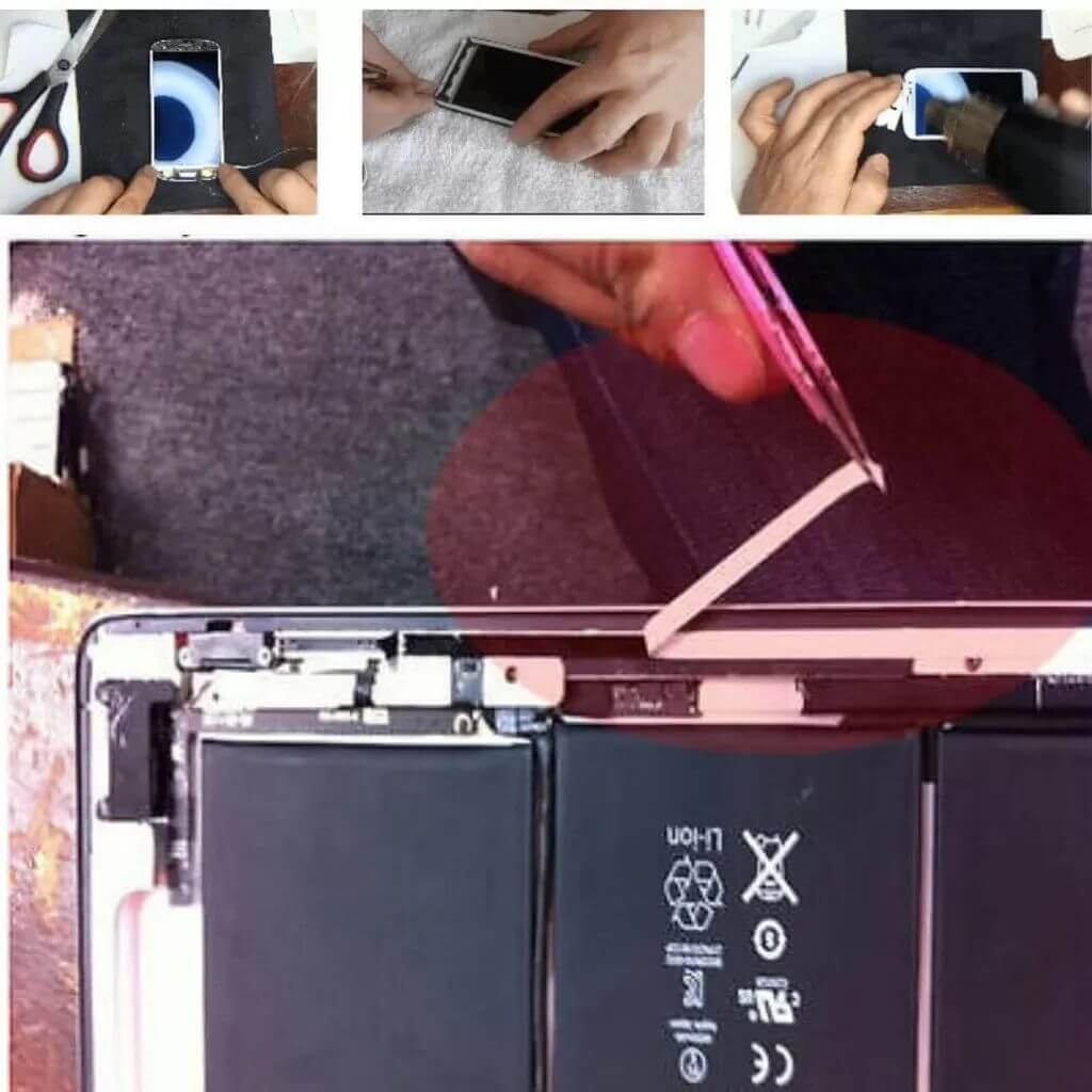 2mm/50mt SİYAH Çift Taraflı Bant, Telefon Tablet Ekran Cam Kasa Kapak Pil Tamir Bantı