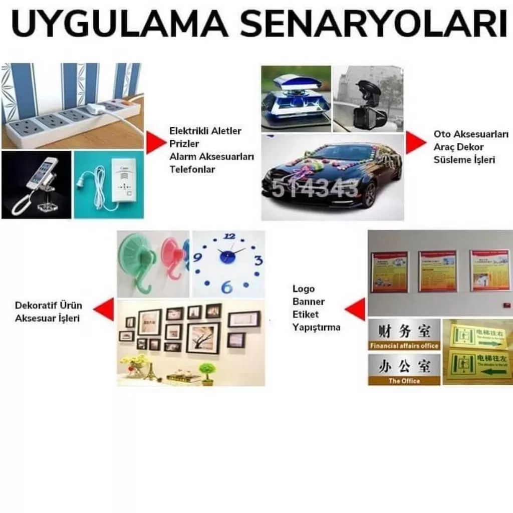 2mm x 50 Metre Şeffaf Çift Taraflı Bant | Telefon Tablet Ekran Pil ve Kasa Kapak Tamir Bandı