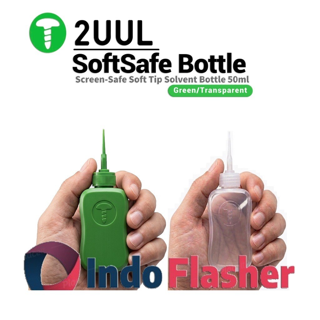 2li 2UUL CL52 50cc Yumuşak Uçlu Sıvı Saklama Şişesi Ekran Telefon Elektronik Tamir Şişesi