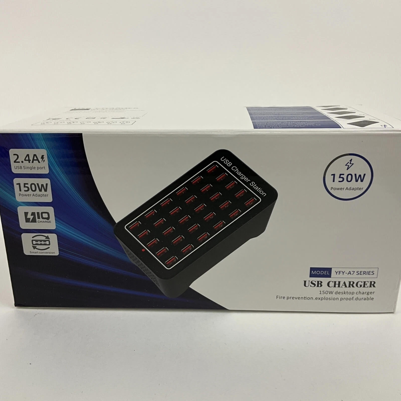 30 Usb Çoklu Şarj Aleti. PS Kafe Toplu Şarj, Otel Çoklu Şarj Aleti 150w 30A YFY-A75