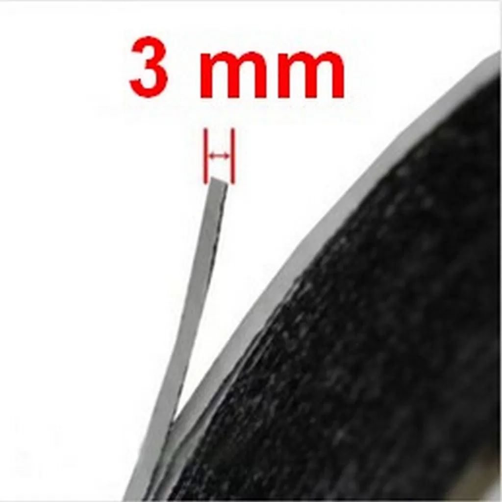 3mm/50mt SİYAH Çift Taraflı Bant, Telefon Tablet Ekran Cam Kasa Kapak Pil Tamir Bantı