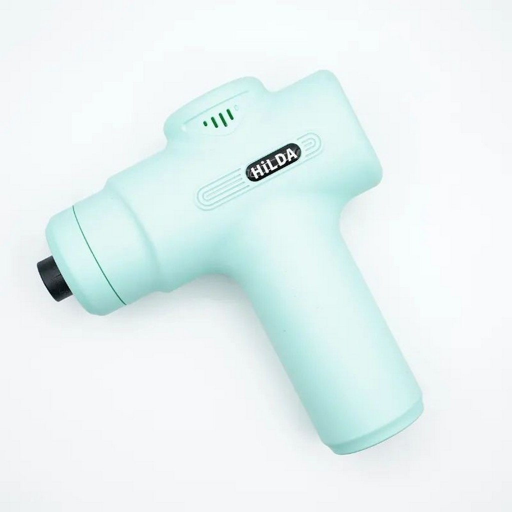 4 Başlıklı Şarjlı Sporcu Masaj Aleti Jx-205 - BUZ MAVİSİ