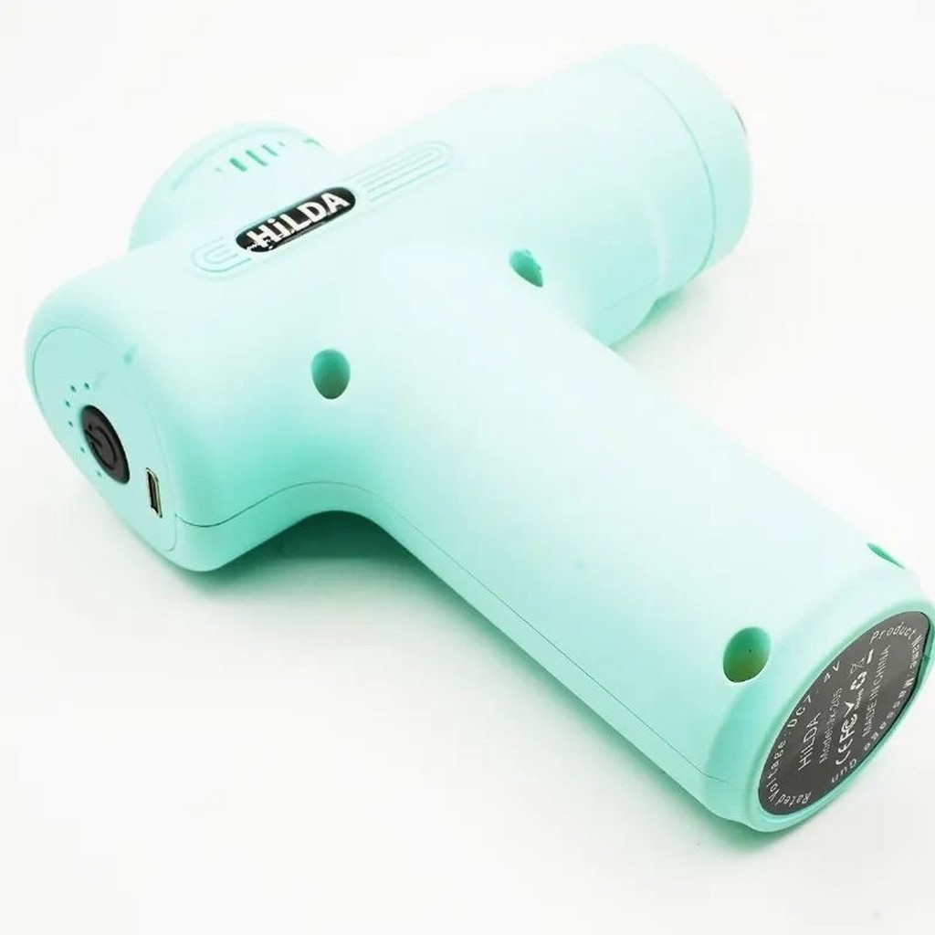 4 Başlıklı Şarjlı Sporcu Masaj Aleti Jx-205 - BUZ MAVİSİ