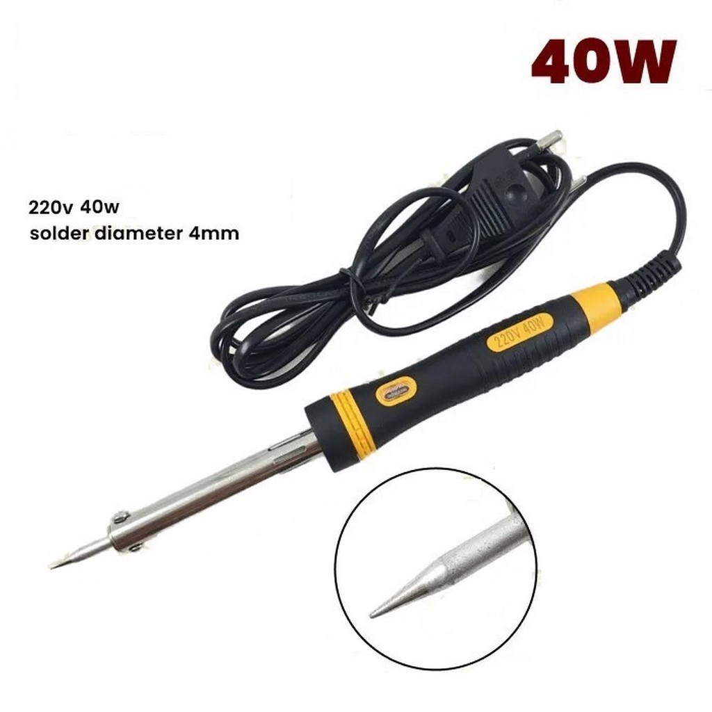 40W Lehimleme Havya Makinesi Power Işıklı Kalem Havya 220V 40Watt
