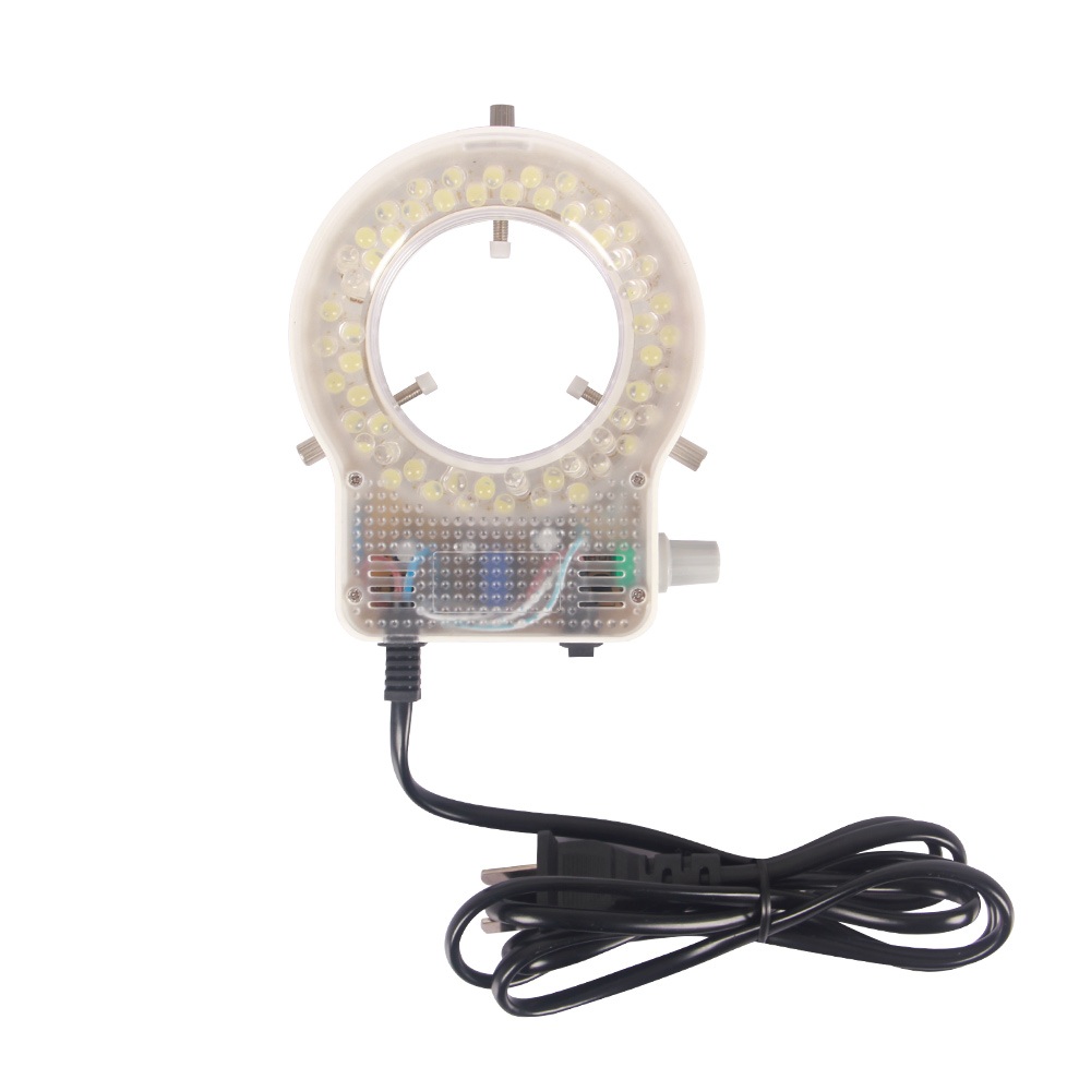 56 LED Dimlenebilir Mikroskop Işık Kaynağı BEYAZ | Ayarlanabilir Halka LED Aydınlatma Servis Lambası