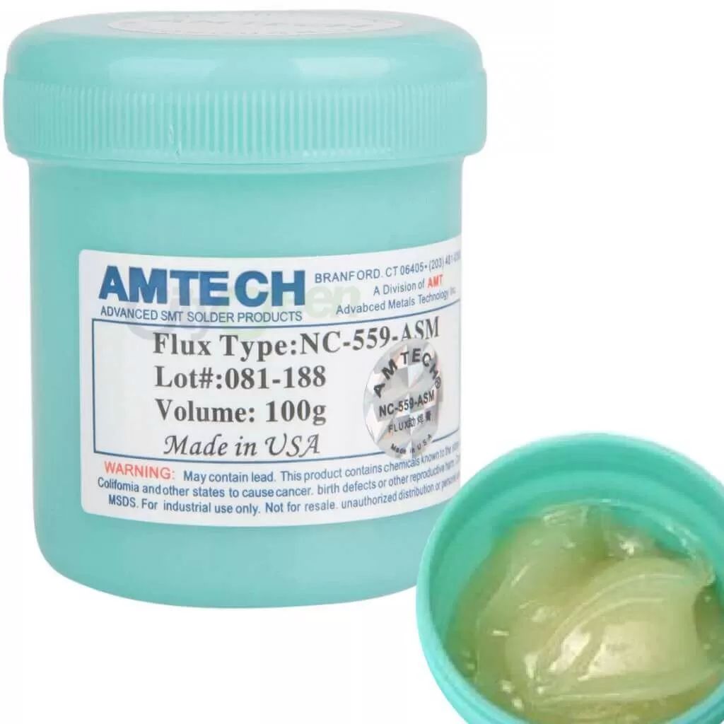 5li Amtech Bga Smd Smt Pcb lc Lehimleme Lehim Pastası Krem Flux 100g 