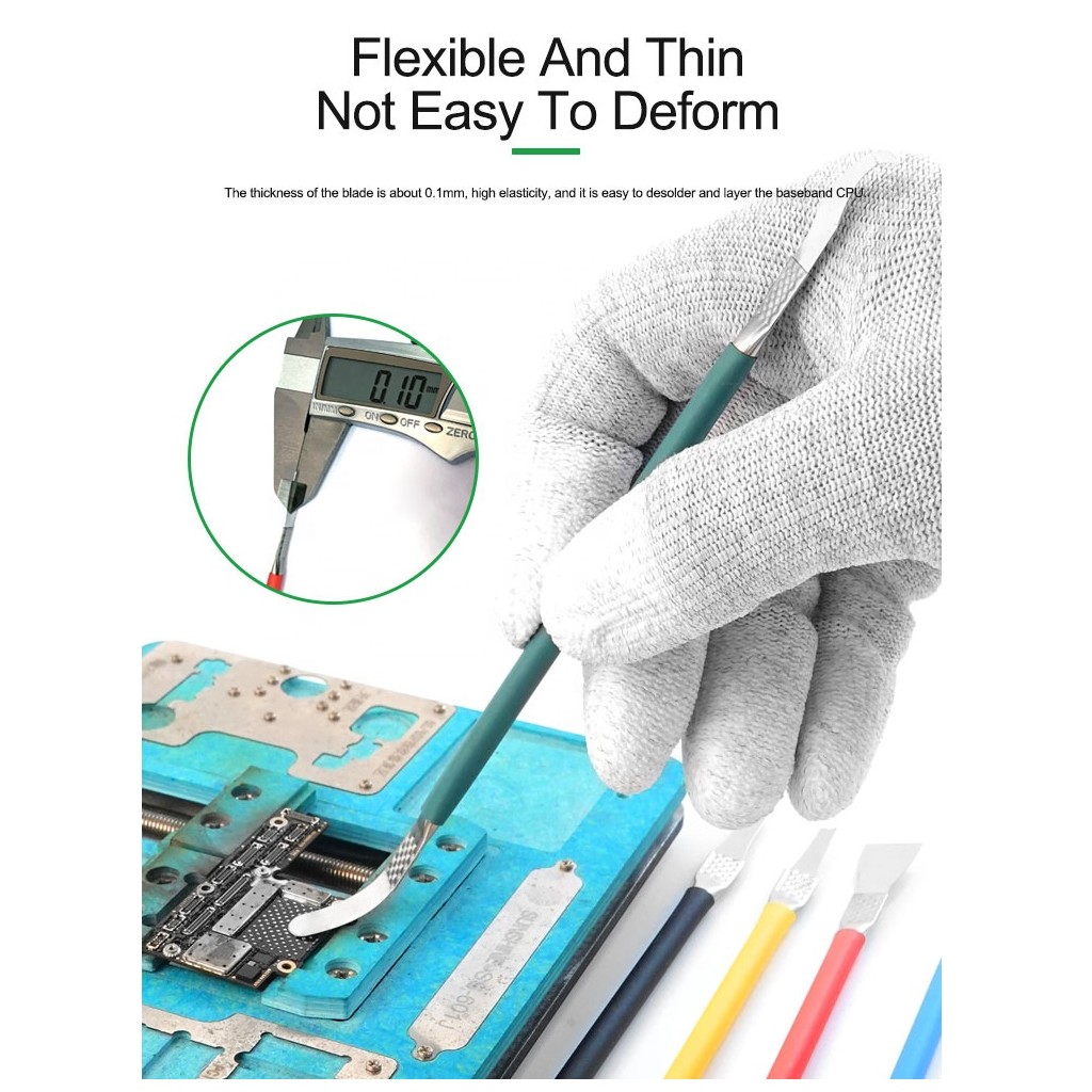 5li Anakart BGA CPU Çip Onarım Tutkal Temizleyici El Aletleri RL-049B