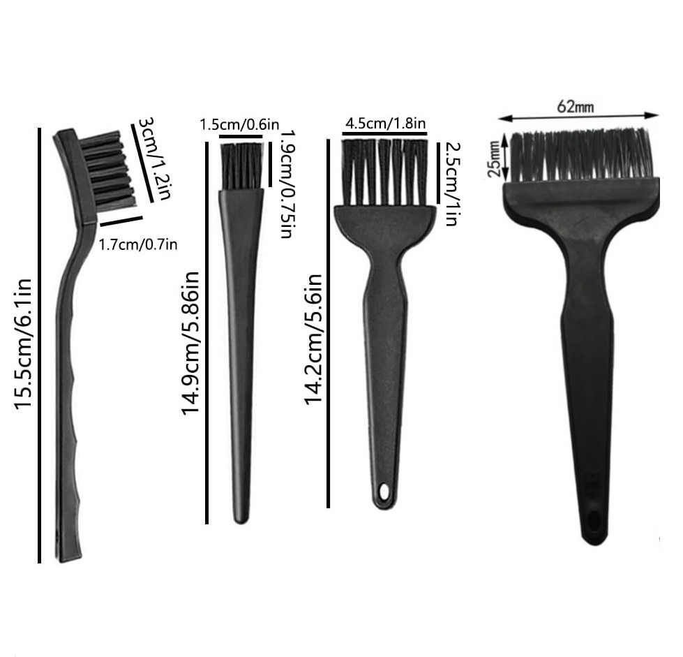 5li ESD Anti Statik Fırça Seti, Anakart Bord PCB Temizleme Aracı.