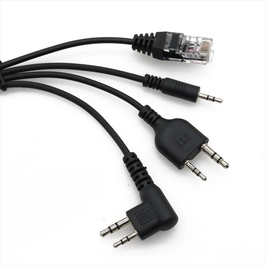 8in1 Analog Telsiz Programlama Kablosu Motorola Icom Tyt Vertex