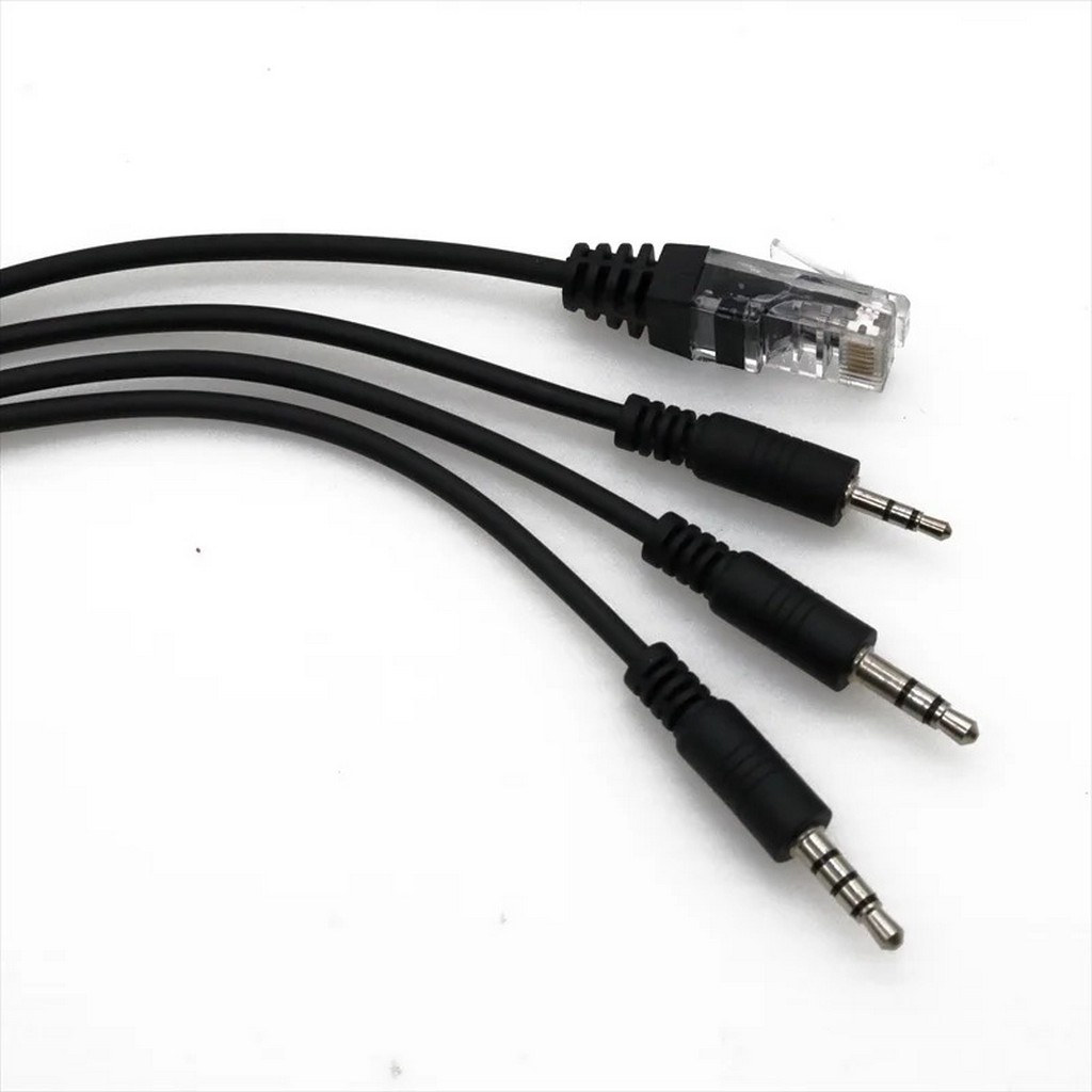 8in1 Analog Telsiz Programlama Kablosu Motorola Icom Tyt Vertex