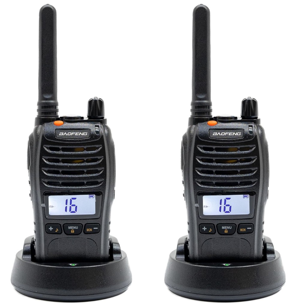 8li Baofeng E88 Ekranlı Pmr 446 El Telsizi Yeni Tasarım Type-c Şarjlı Kulaklık Hediyeli Set