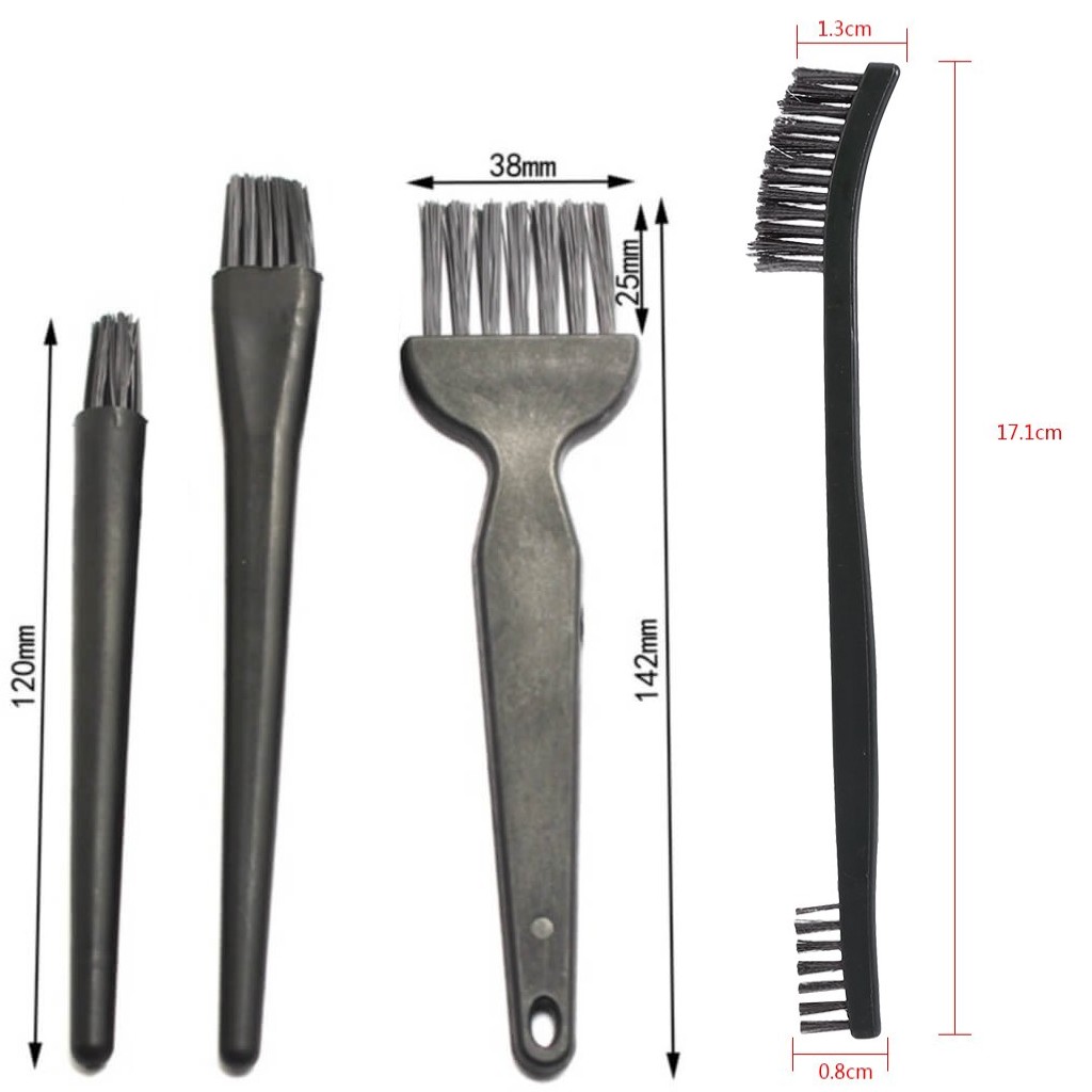 8li ESD Anti Statik Fırça Seti, Anakart Bord PCB Temizleme Aracı.