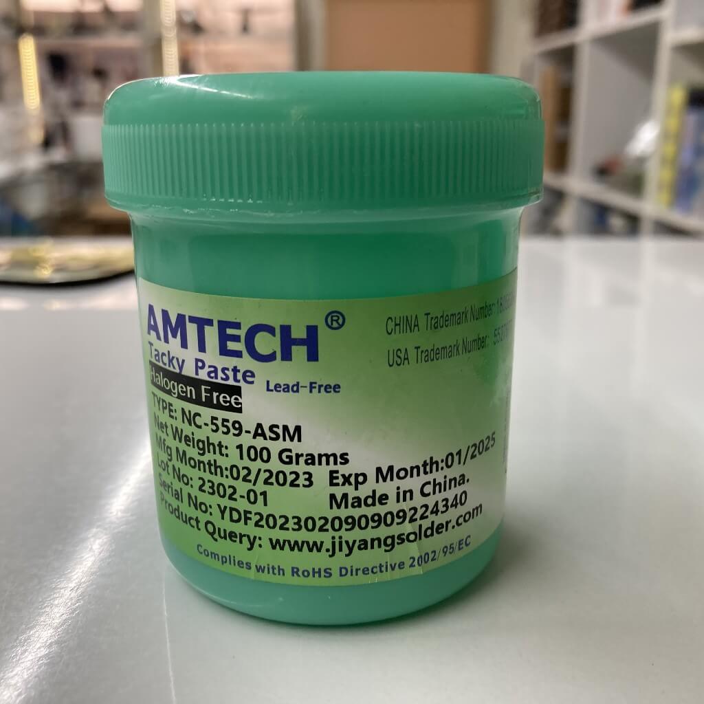 Amtech NC-559-ASM Krem Flux Halogen Free Lead Free 100G