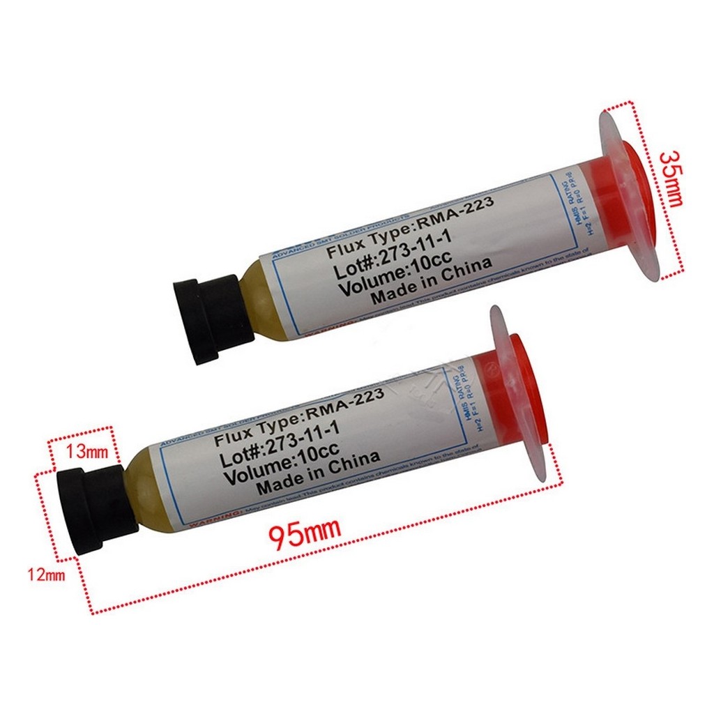 AMTECH RMA-223 Krem Flux 10cc Bga Çip Set Anakart Tamiri İçin