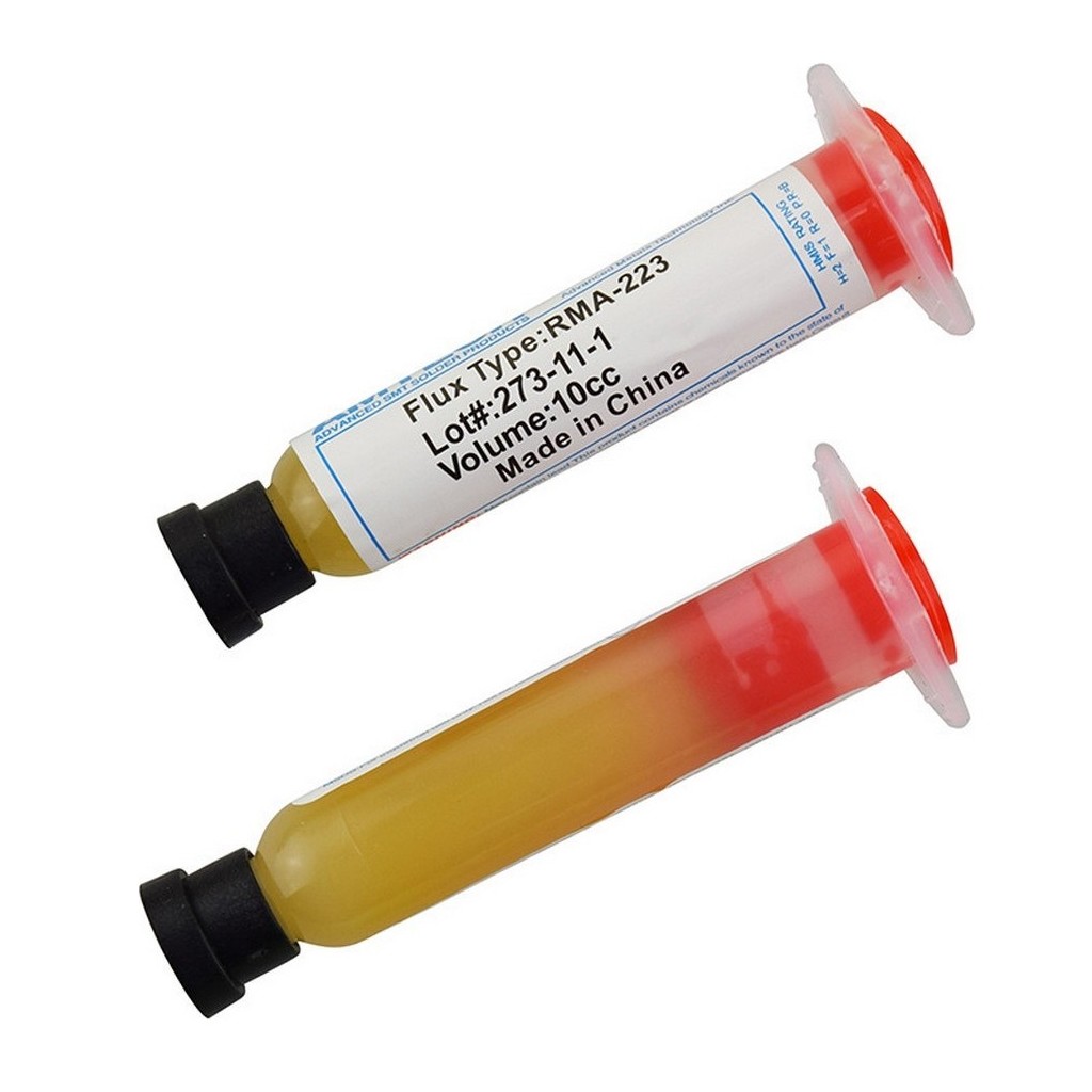 AMTECH RMA-223 Krem Flux 10cc Bga Çip Set Anakart Tamiri İçin