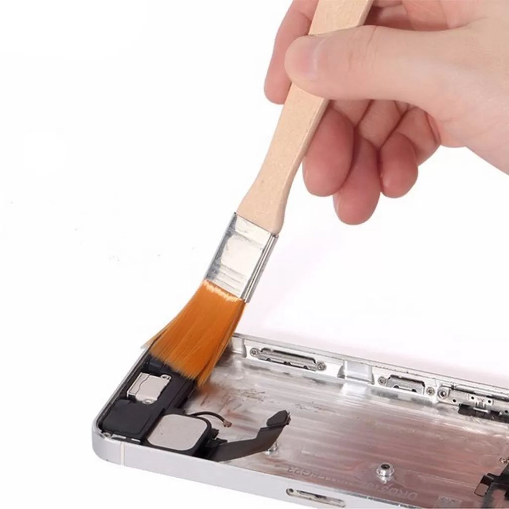 Anakart Bord Fan Temizlik Fırçası Hassas Sentetik İpek Tüylü Toz Fırçası Küçük Boy