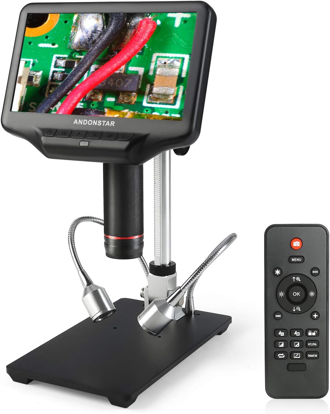Andonstar AD407 3D 4MP UHD Hdmi Dijital Mikroskop 7 İnç Lcd Ekran