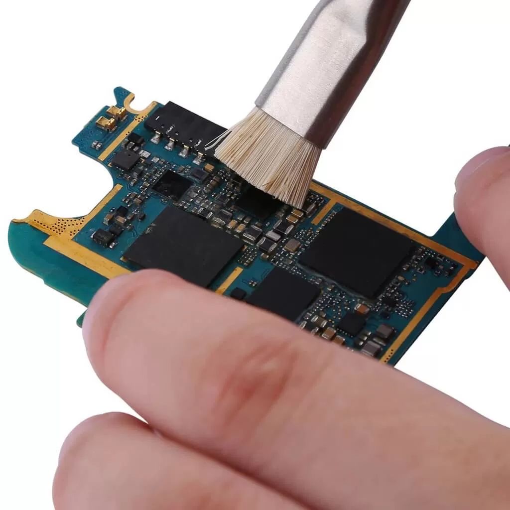 Antistatik Kıl Fırça BGA PCB Anakart Elektronik Kart Onarım Temizleme Teknik Servis Fırçası