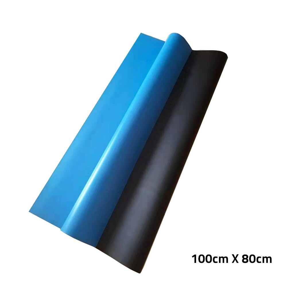 Antistatik Mat,Teknik Servis Yanmaz Masa Örtüsü MAVİ 80cm x 1mt