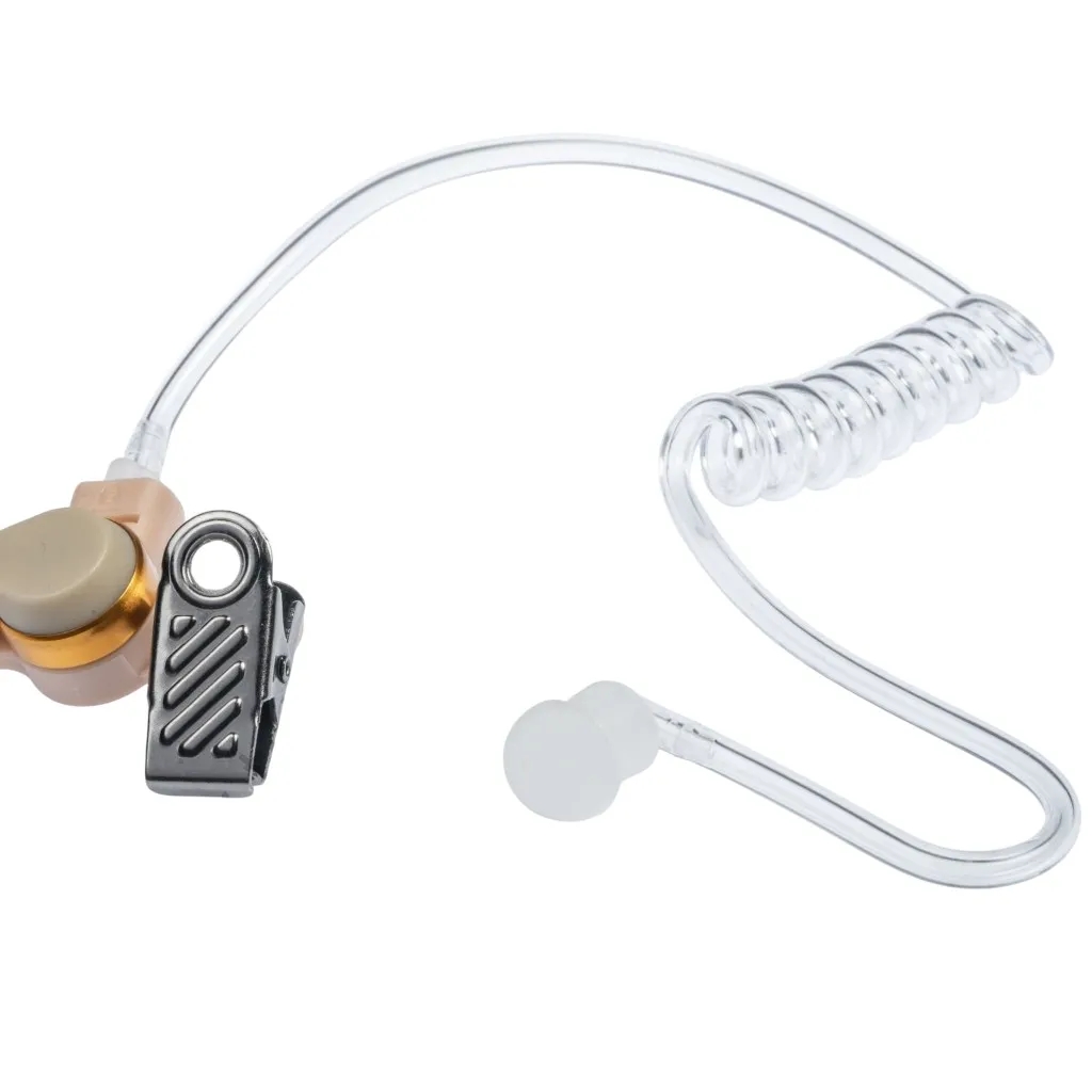 Aselsan 3700 Zafer Uyumlu Akustik Telsiz Kulaklığı Ten Rengi