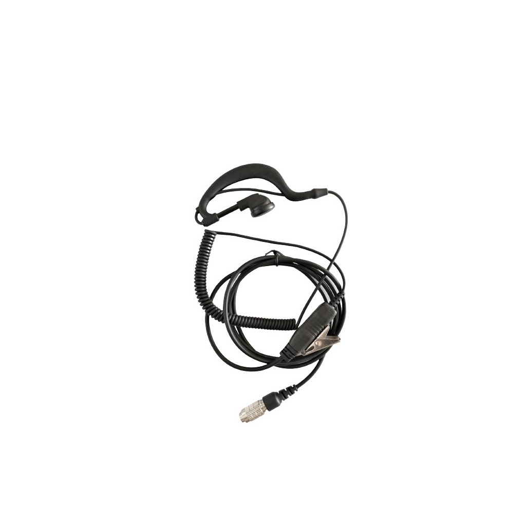 Aselsan 4411 4415 4711 4713 4715 Telsiz Uyumlu Mikrofonlu Spiral Kulaklık 8 Pin