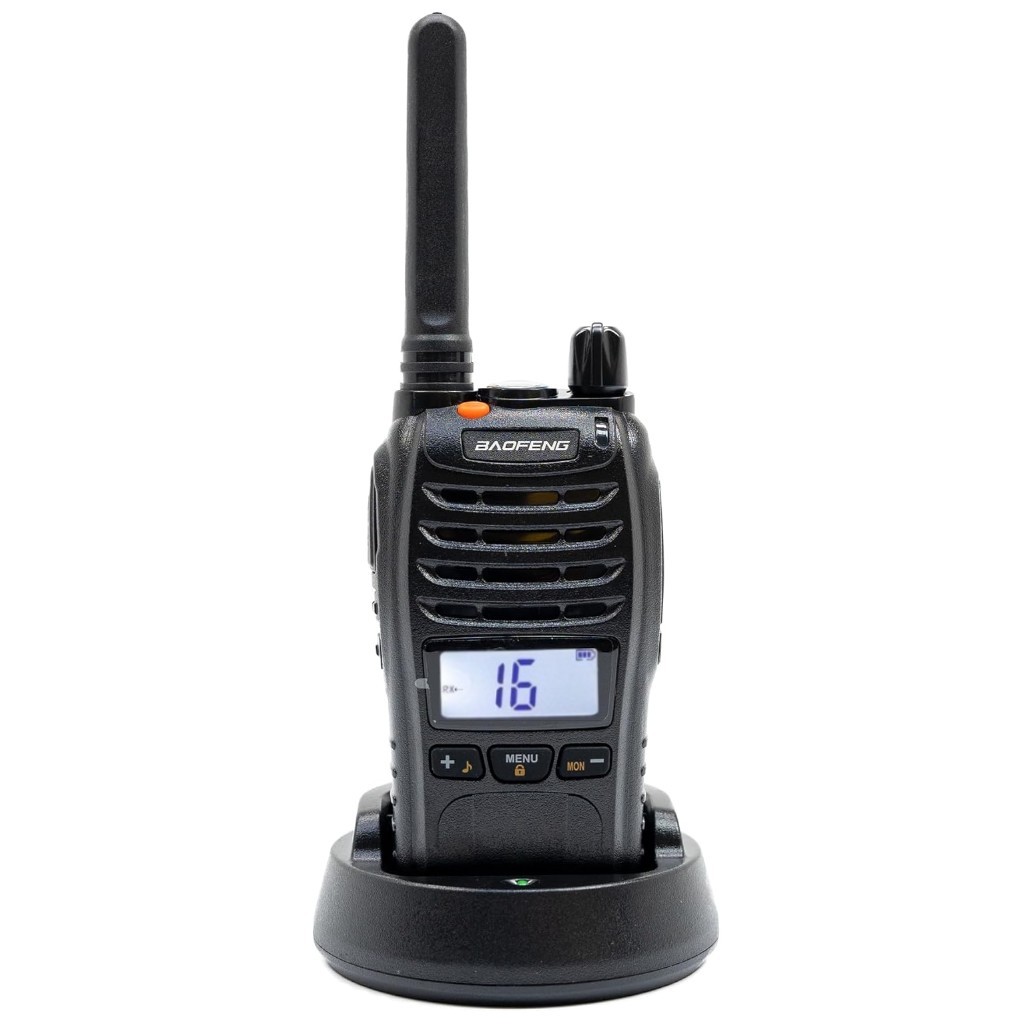 Baofeng E88 Ekranlı Pmr 446 El Telsizi Yeni Tasarım Type-c Şarjlı Kulaklık Hediyeli Set