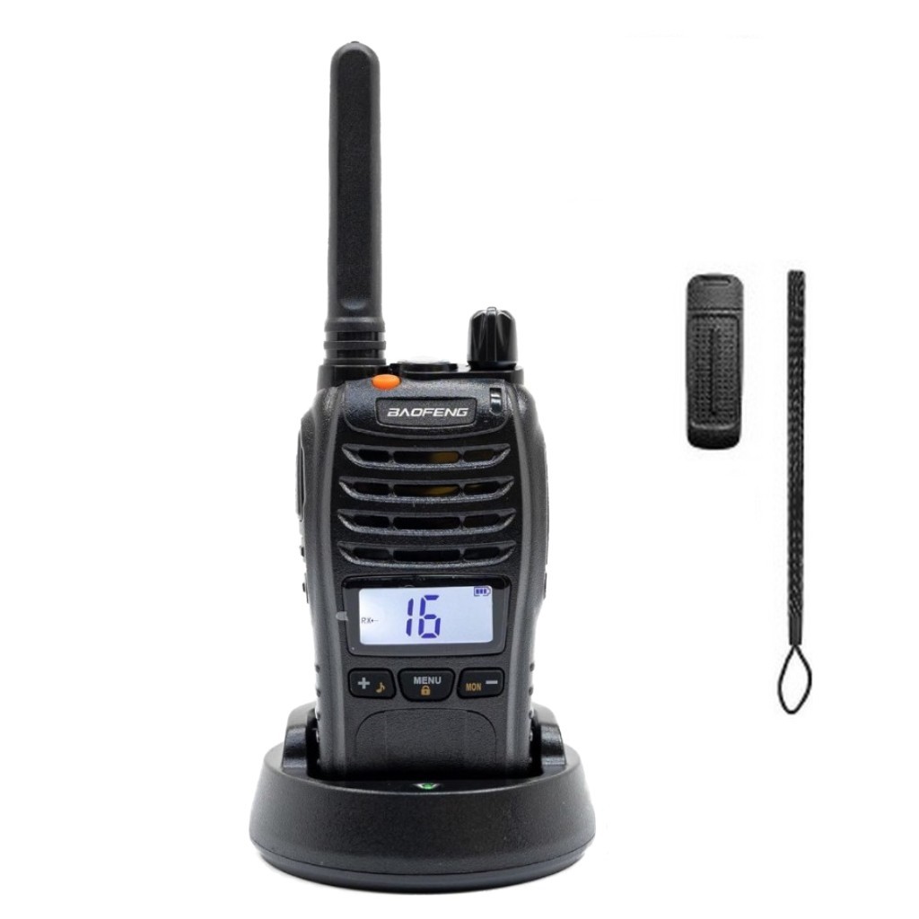 Baofeng E88 Ekranlı Pmr 446 El Telsizi Yeni Tasarım Type-c Şarjlı Kulaklık Hediyeli Set