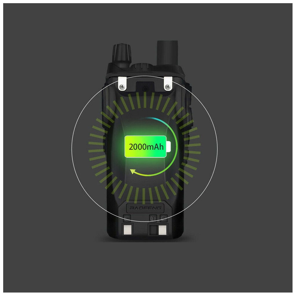 BAOFENG UV-82x Dual Band 2’li El Telsizi SİYAH