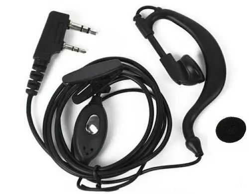 Bas Konuş Mikrofonlu Pmr Telsiz Kulaklık 2 Pin 3.5mm*2.5mm