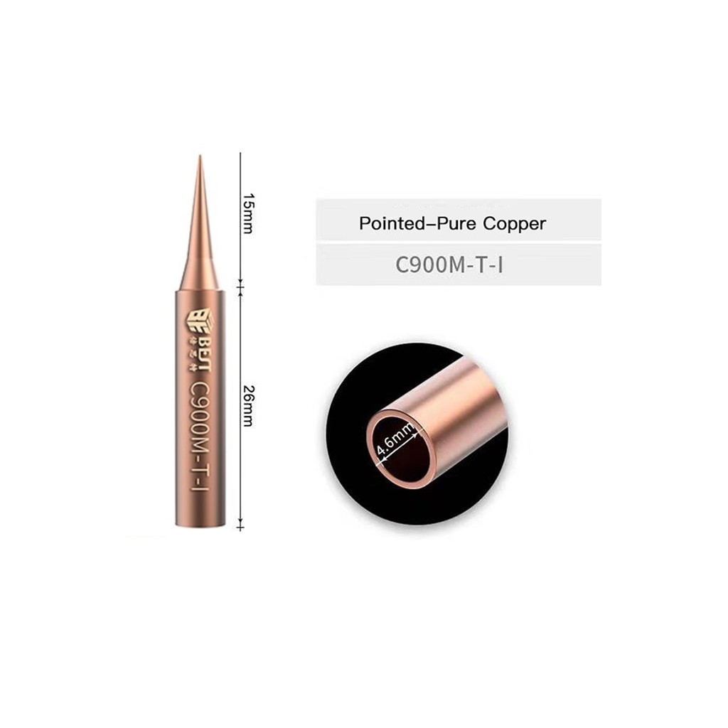 Best 5li Havya Ucu Bakır 0.2mm, 0.3mm, 3mm, 5mm, 6mm Uç | İç Çap 4.6mm