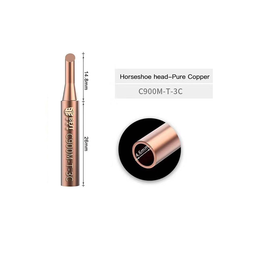Best 5li Havya Ucu Bakır 0.2mm, 0.3mm, 3mm, 5mm, 6mm Uç | İç Çap 4.6mm