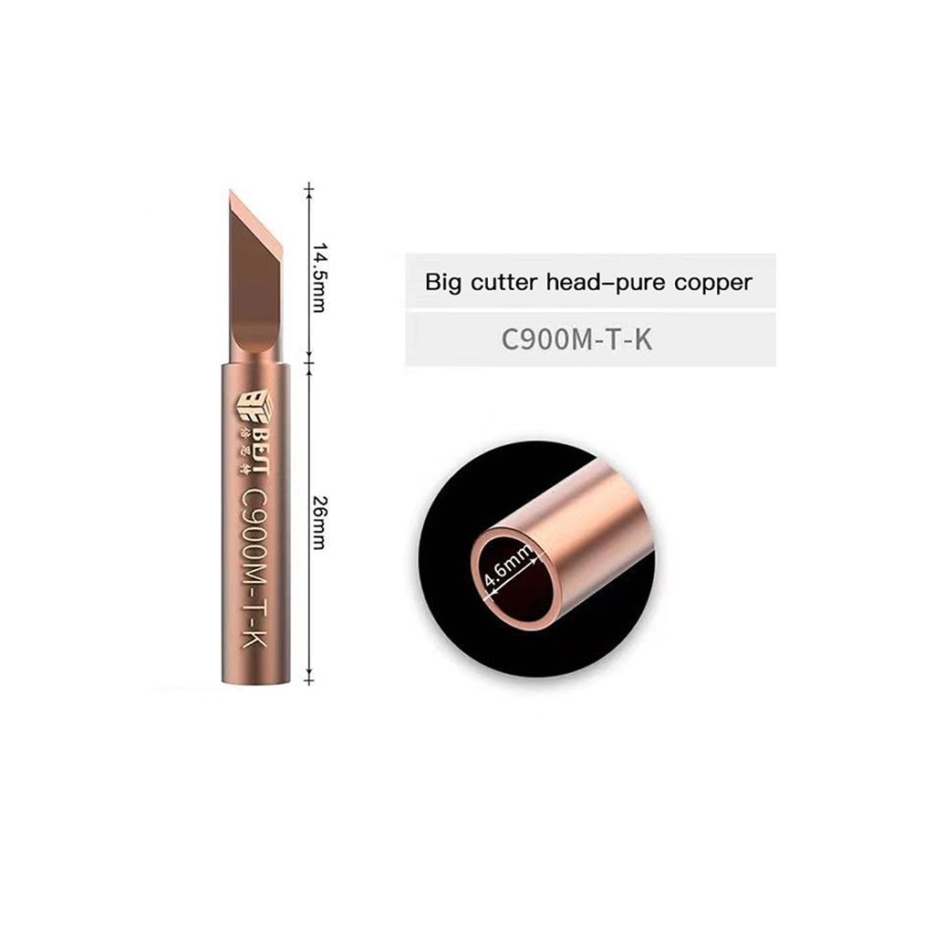 Best 5li Havya Ucu Bakır 0.2mm, 0.3mm, 3mm, 5mm, 6mm Uç | İç Çap 4.6mm