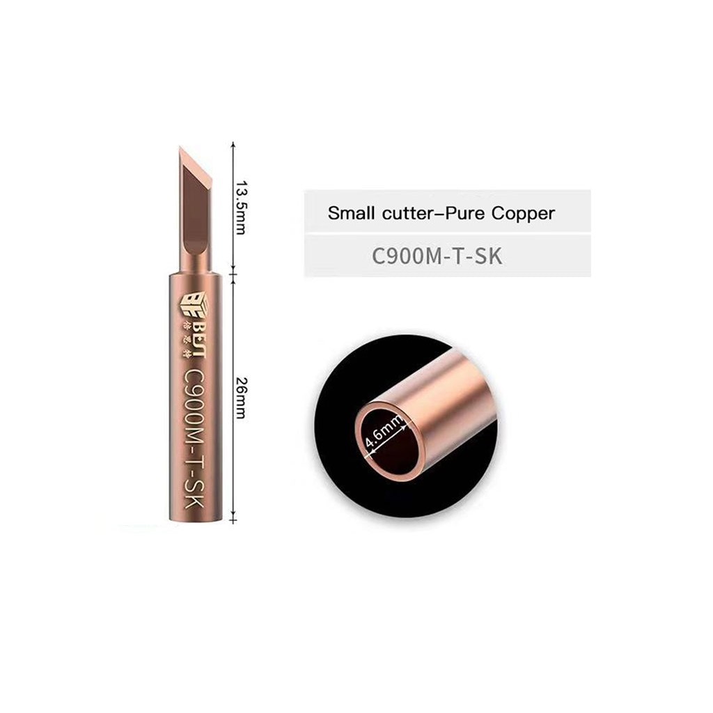 Best 5li Havya Ucu Bakır 0.2mm, 0.3mm, 3mm, 5mm, 6mm Uç | İç Çap 4.6mm