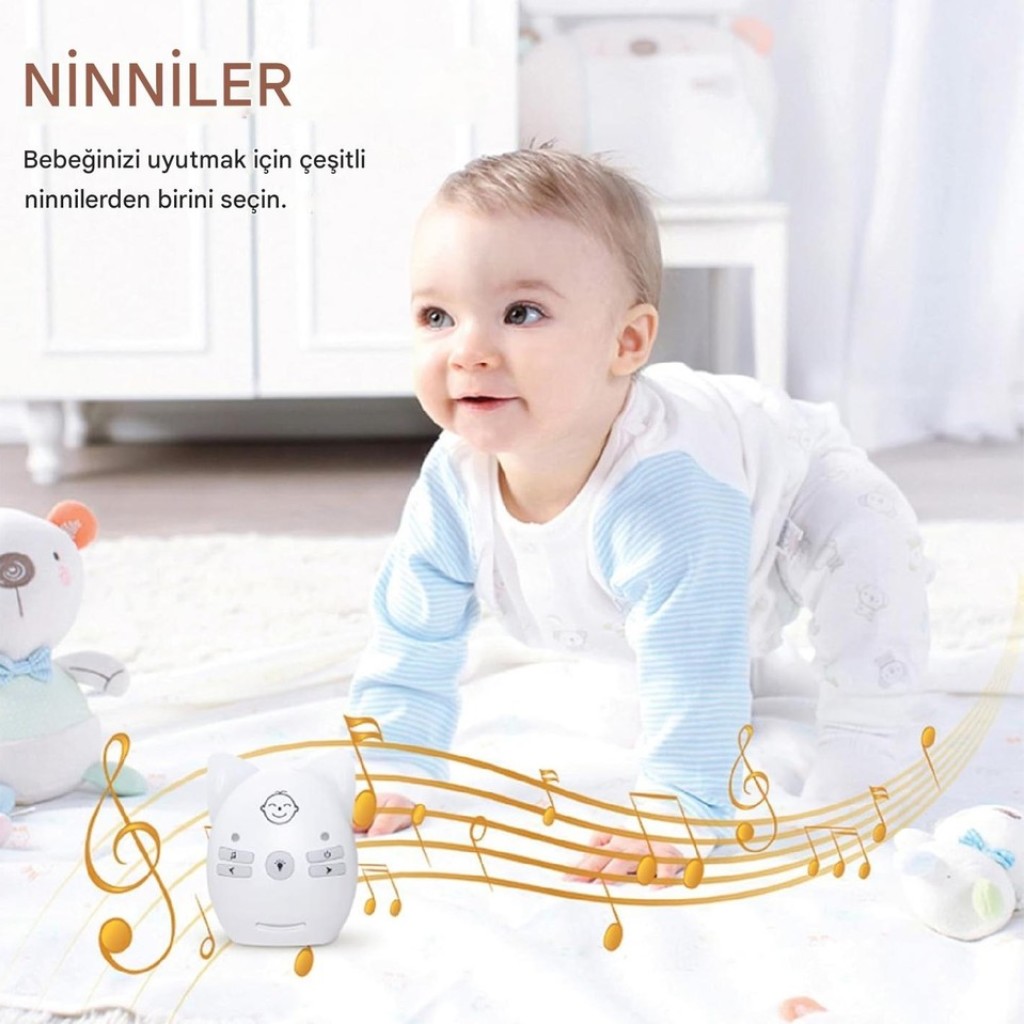 Çok Fonksiyonlu Bebek Telsizi Walkie Talkie İnterkom İkili Paket MBLV30