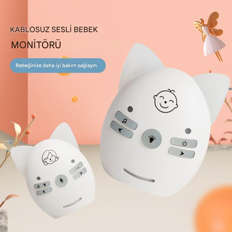 Çok Fonksiyonlu Bebek Telsizi Walkie Talkie İnterkom İkili Paket MBLV30