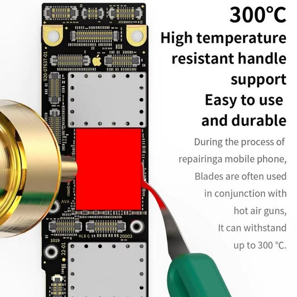 Entegre Kazıma Seti BEST BST-145 5 Parça IC Scrape Blade Anakart PCB Tamir Seti