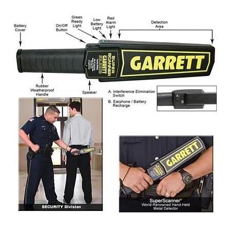 Garrett Superscanner M42 Üst Arama Dedektörü