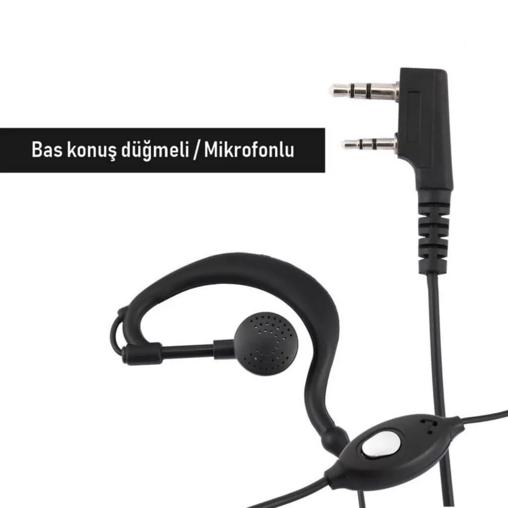 Garson Telsiz Kulaklığı Mikrofonlu Kulak İçi | 2pin 3.5mm*2.5mm