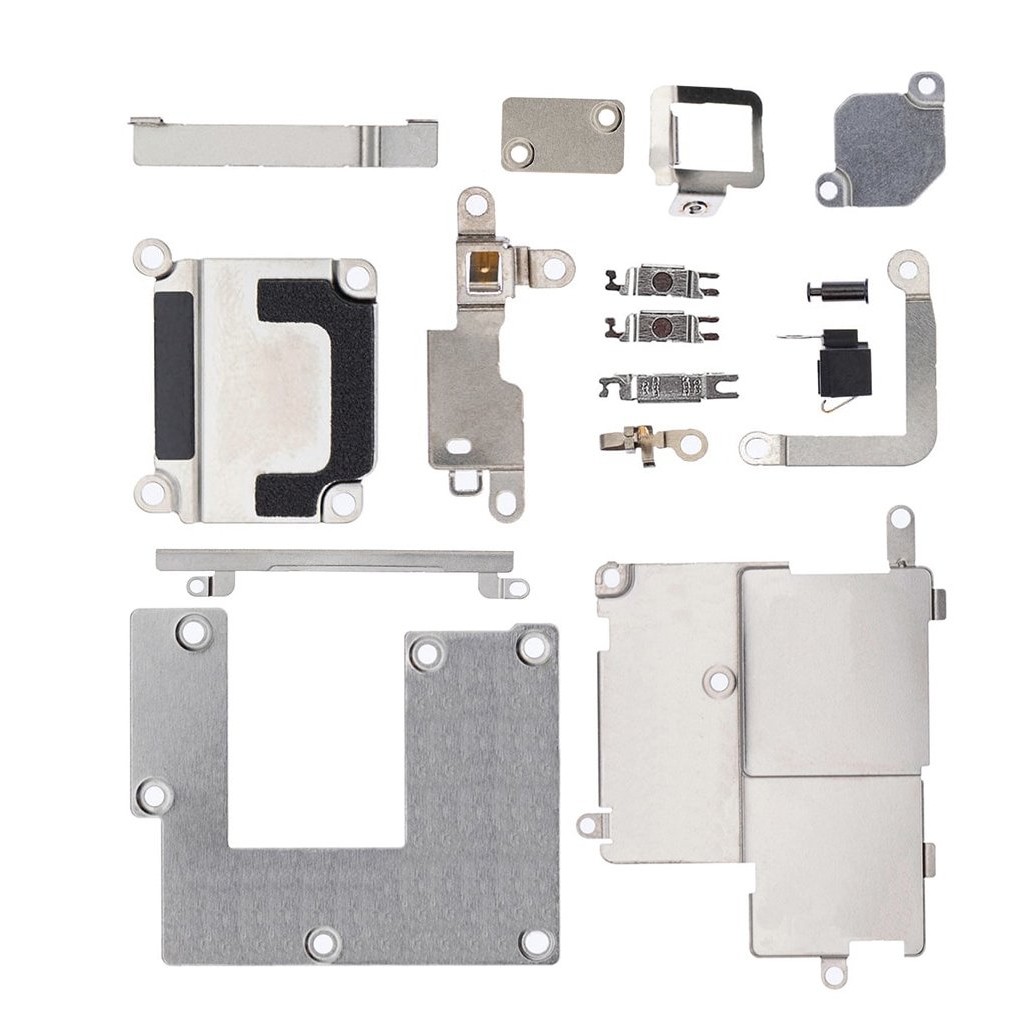 iPhone 11 PRO Kasa Anakart İç Aksam Metal Kapakları Braket Seti