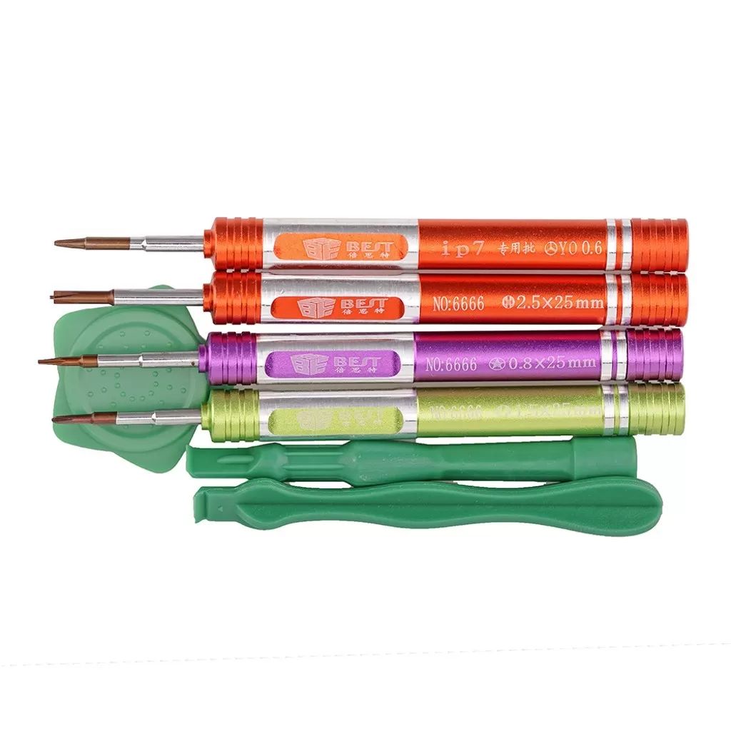 iPhone iPad Tamir Tornavida Seti 0.6mm Y Uç, 0.8mm Pentalobe Uç Dahil N6666