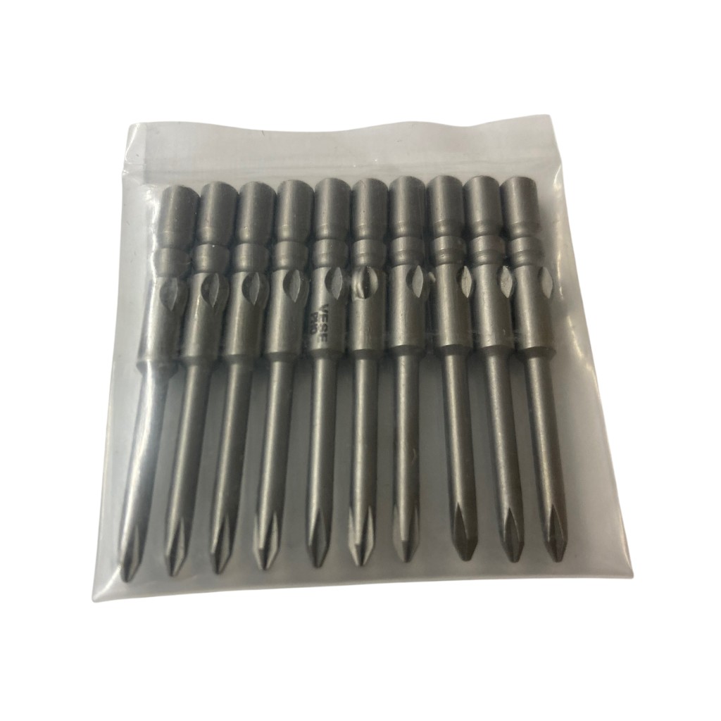 KLT-3 Elektrikli Tornavida İçin 10lu Uç Seti 4mm x 40mm x 2.5mm