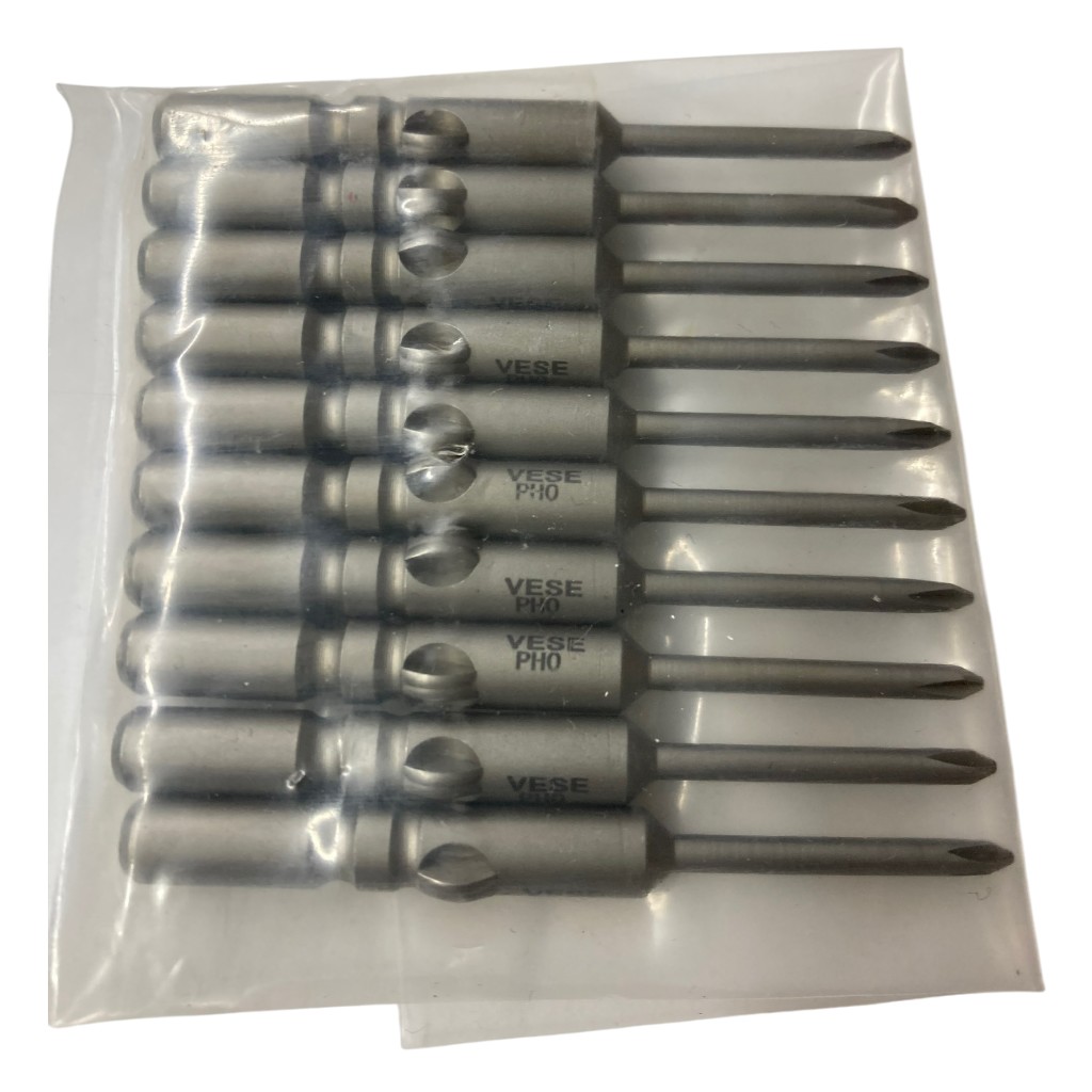 KLT-3 Elektrikli Tornavida İçin 10lu Uç Seti 6mm x 60mm x 2.5mm