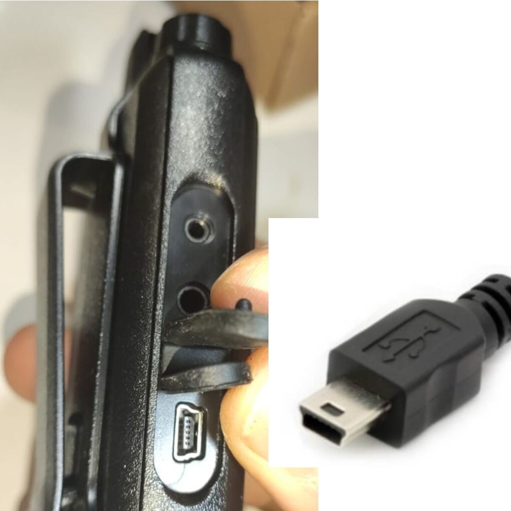 Mars Pro Pmr Telsiz m-Usb Şarj Kablosu Wln Teknoben Retevis Uyumlu