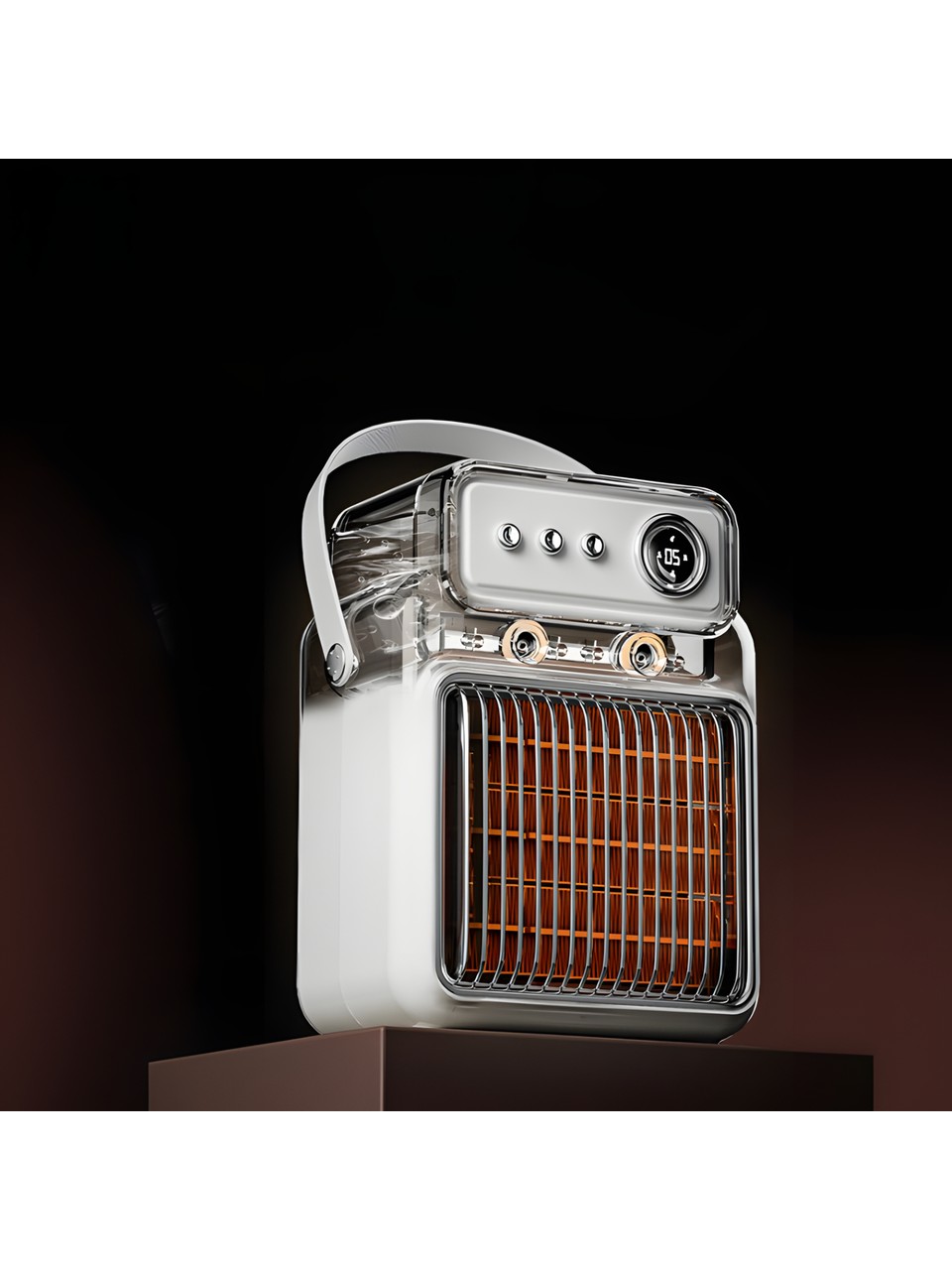 Masaüstü Nemlendiricili Fanlı Isıtıcı, 2000W 3 Kademeli Hızlı Hava Isıtıcı XH-1202